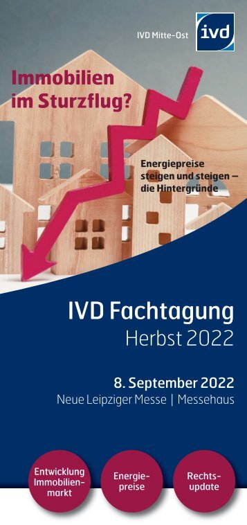 IVD Herbst-Fachtagung 2022 vom IVD Mitte-Ost für Immobilienexperten