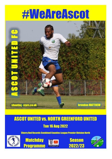 Ascot United v North Greenford United 160822