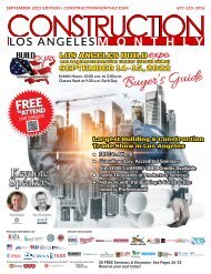 Construction Monthly Magazine | Los Angeles 2022 Build Expo Show Edition