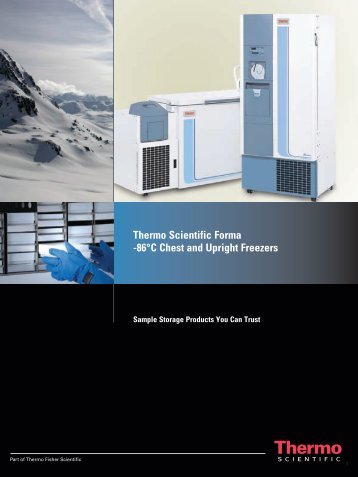 Thermo Scientific Forma -86°C Chest and Upright Freezers - TS Labor