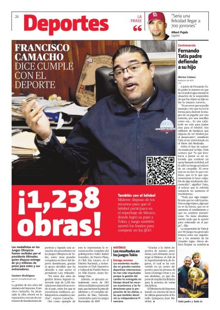 Edición impresa, martes 16 de agosto de 2022