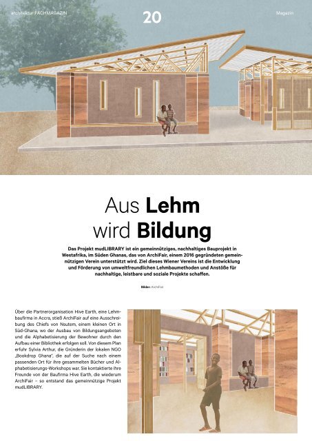 architektur FACHMAGAZIN Ausgabe 5 2022