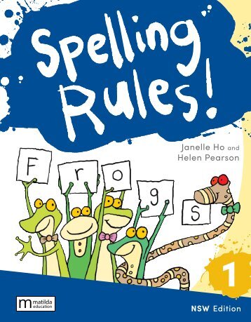 Spelling Rules 1 NSW sample/look inside the book