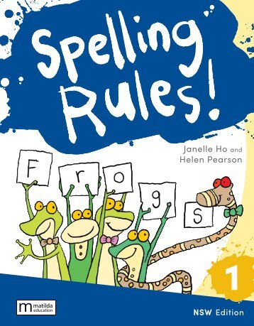Spelling Rules 1 NSW sample/look inside the book