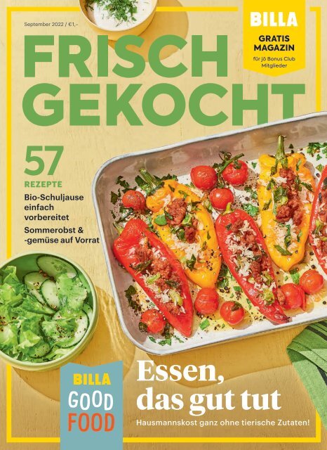 FRISCH GEKOCHT Vorschau September 2022