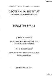 Bulletin No. 12, Geoteknisk Institut, 1961
