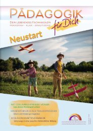 Pädagogik für Dich – Neustart 