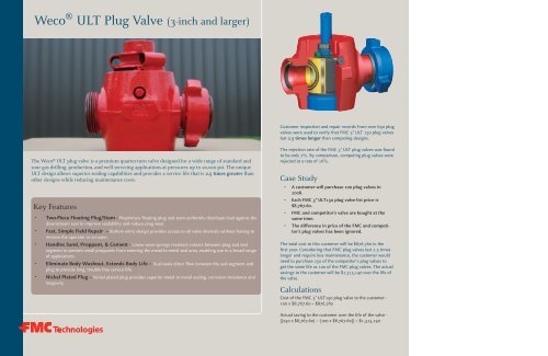 ULT Plug Valve (3-inch and larger) - Topco Oilsite Products Ltd.