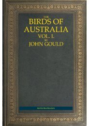 John Gould - Birds of Australia Vol.1 - Collection of plates