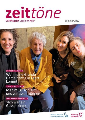 Zeittöne Sommer 2022 - Stiftung Liebenau