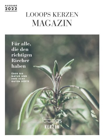 LOOOPS Kerzen Magazin_2022
