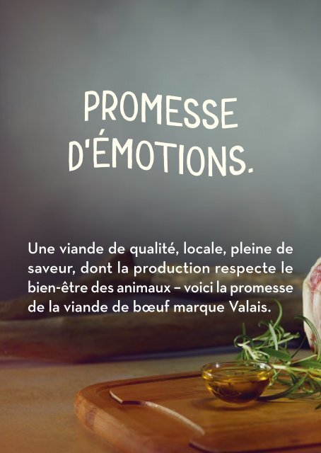 Viande de boeuf - L'excellence se distingue