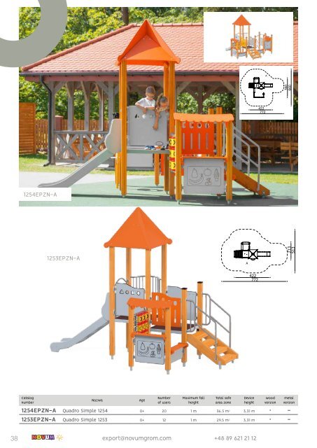 Playground equipment novelties 2022