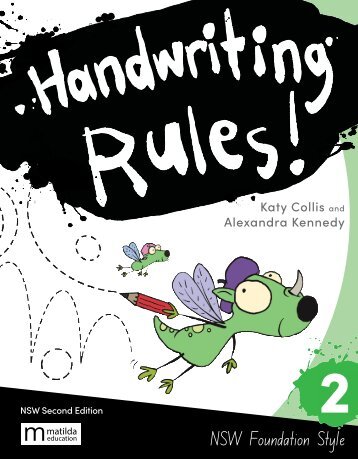 Handwriting 2 NSW 2e student book sample/look inside