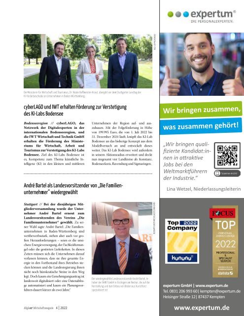 Allgäuer Wirtschaftsmagazin_Ausgabe 4_2022