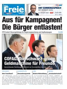 Aus für Kampagnen! Die Bürger entlasten!
