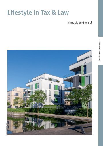 NJW 35/22 Lifestyle in Tax & Law