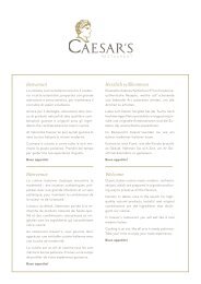 Menukarte | Carta del menu