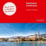 Solothurn - Touristische Attraktionen