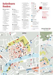 Stadtplan Solothurn