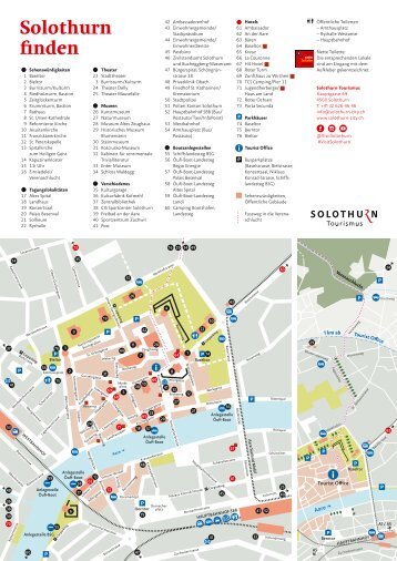 Stadtplan Solothurn