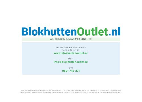 BlokhuttenOutlet.nl brochure 2022