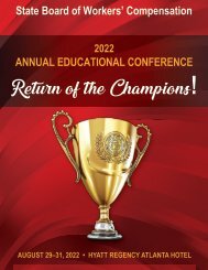 SBWC Annual Educational Conference 2022