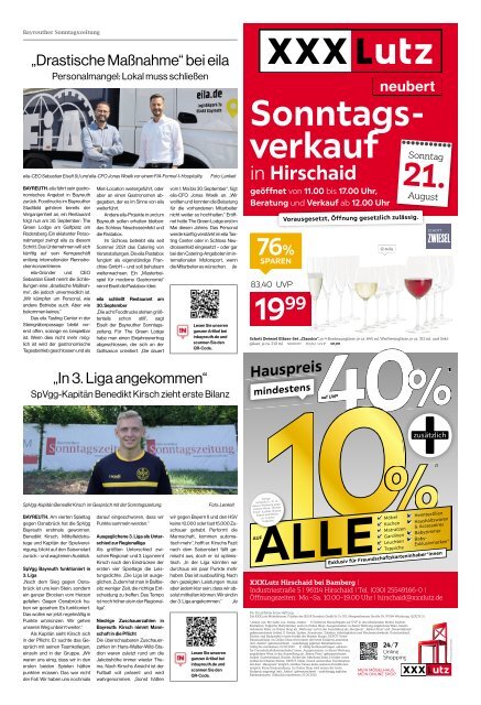 2022-08-21 Bayreuther Sonntagszeitung