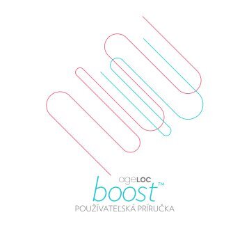 ageLOC Booster užívateľská príručka