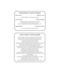 International Journal Of Canadian Studies Revue Internationale D International Journal Of Canadian Studies Revue Internationale D