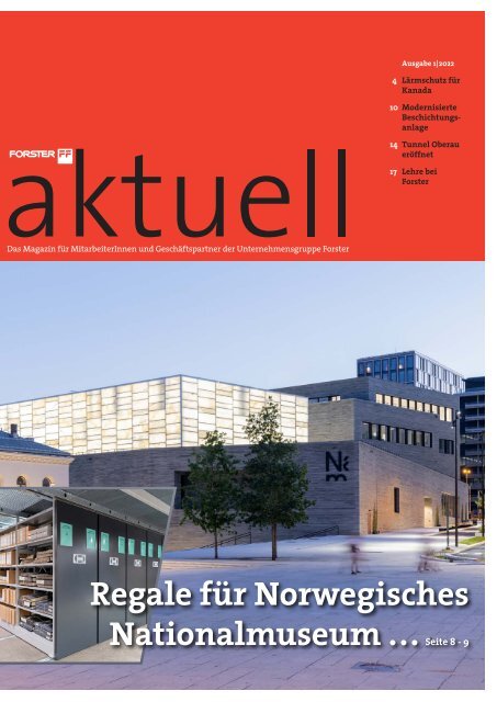 FORSTER Aktuell 1 2022