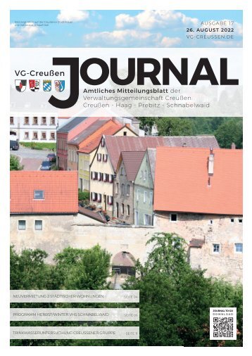 Creußen Journal - Ausgabe 26.08.2022