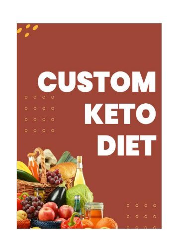 Custom Keto Diet PDF Ebook Download & Get Your Custom Diet Plan