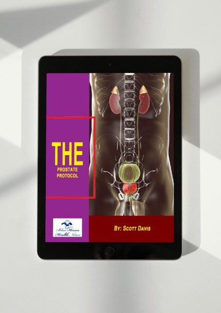 The Prostate Protocol PDF Diet Book by Scott Davis Download