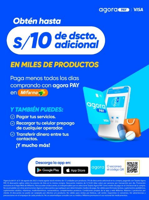 DISFRUTA ESTOS DESCUENTOS I CATÁLOGO AGOSTO