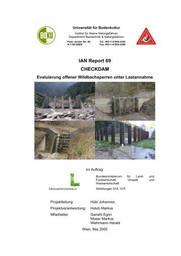 Checkdam – Evaluierung offener Wildbachsperren unter ...