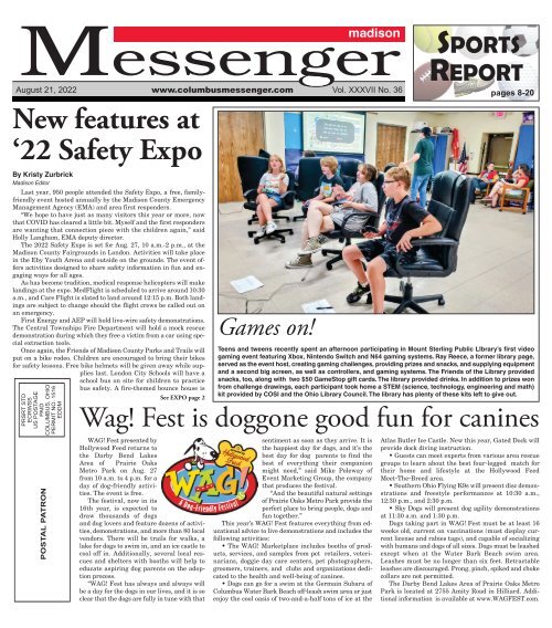 Madison Messenger - August 21st, 2022