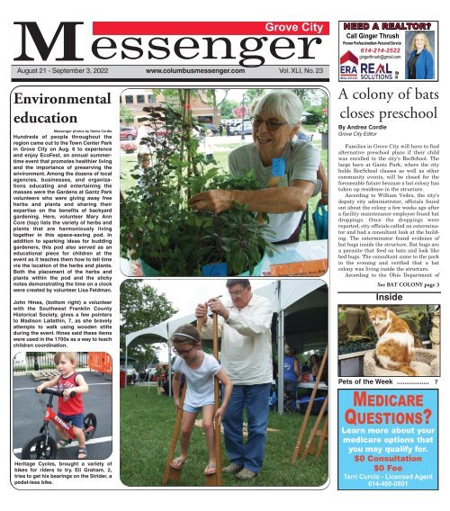 Grove City Messenger - August 21st, 2022