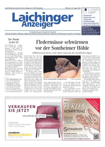 Laichinger Anzeiger 24.08.2022