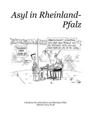 Asyl in Rheinland- Pfalz - Pfarramt für Ausländerarbeit