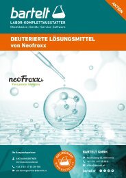 Deuterierte Lösungsmittel von Neofroxx