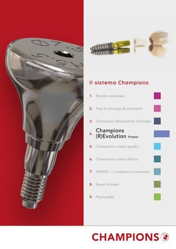 Catalogo delle Champions (R)Evolution protesi