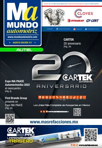 Mundo Automotriz La Revista No 317 Agosto 2022