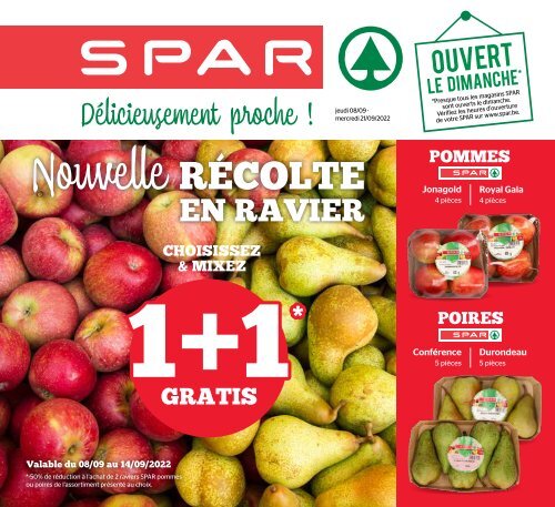 SPAR Semaine 36-37