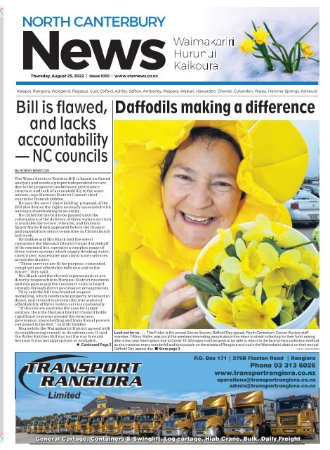 North Canterbury News: August 25, 2022