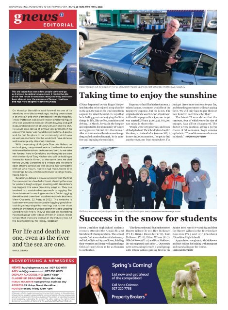 Ashburton Courier: August 25, 2022