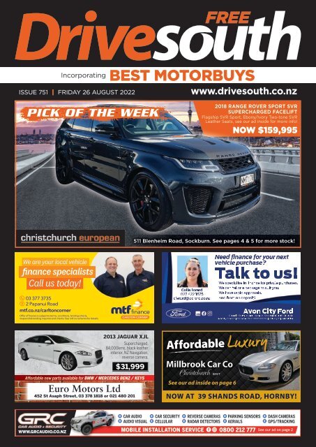 Drivesouth - Best Motor Buys: August 26, 2022