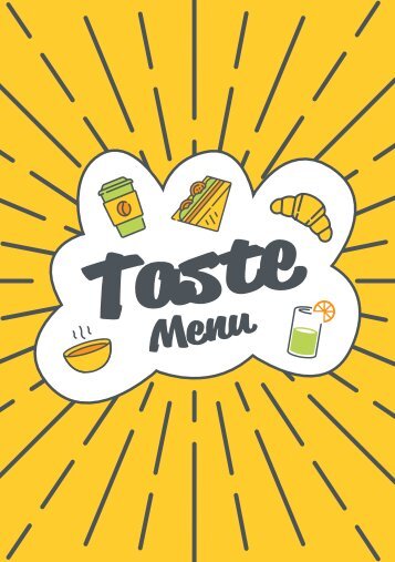 Taste menu