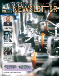 CRS Newsletter. Volume 20, Number 3. 2003 - Controlled Release ...