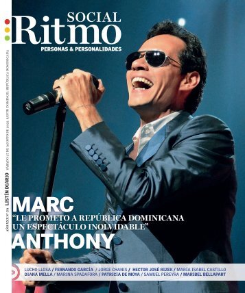 Ritmo Social - Portada Marc Anthony